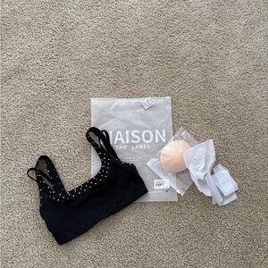 Liaison The Label Black Polka Dots